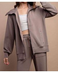 Rae Mode - Modal Poly Full Zip Jacket - Lyst