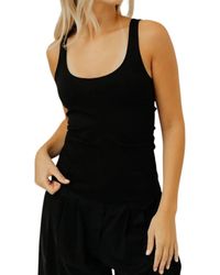 Tibi - Compact Ultra Stretch Tank Top - Lyst