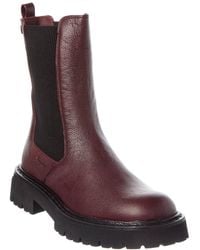 Ferragamo - Oderico Leather Boot - Lyst