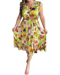 FRNCH - Summer Wrap Midi Dress - Lyst