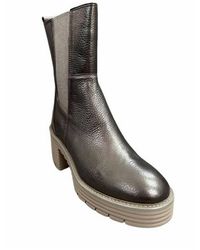 Softwaves - Margo Metallic Boots - Lyst