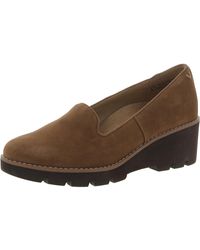 Vionic - Willa Suede Slip On Loafers - Lyst