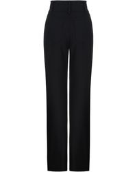 Nocturne - Double Waisted Straight Pants - Lyst