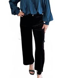 Another Love - Velvet Wide Leg Pants - Lyst