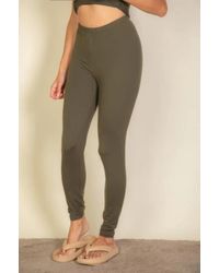 Fashnzfab - Basic Solid Leggings - Lyst