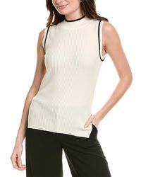 BOSS - Felindania Wool & Cashmere-Blend Sweater Tank - Lyst