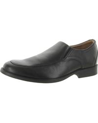 Clarks - Whiddon Cap Leather Round Toe Oxfords - Lyst