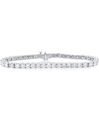 Diana M. Jewels - 5.00 Carat Diamond Tennis Bracelet - Lyst