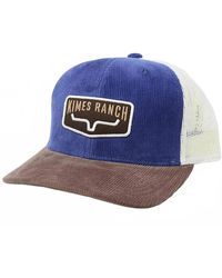 Kimes Ranch - Fourteen Panel Corduroy Mid Profile Cap - Lyst