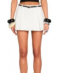 SER.O.YA - Tash Poplin Skort - Lyst