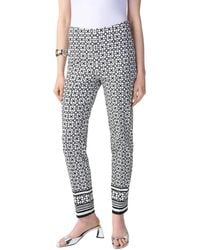 Joseph Ribkoff - Geometric Pattern Pull On Pants - Lyst