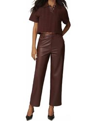 En Saison - Delphine Straight-Leg Pants - Lyst