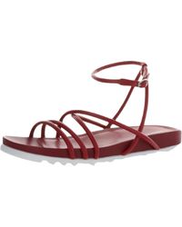 Marc Fisher - Joylyn Faux Leather Platform Gladiator Sandals - Lyst