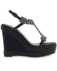 Exe' - Nadia Wedge Sandal - Lyst
