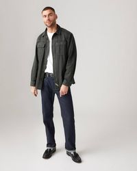 Levi's - Premium 505 Jeans Midnight Denim Dark Wash Straight Leg Ddr1484 - Lyst