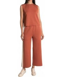 P.Cill - Butter Modal Single Side Stripe Pants - Lyst