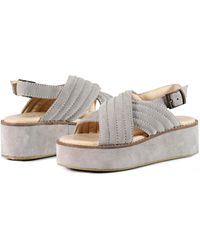 Diba True - Womne's Dor Ian Suede Wedge Sandal - Lyst