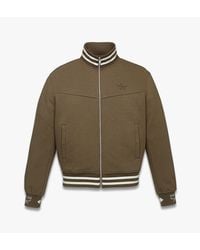 MCM - Essential Logo Ponte Track Jacket - Lyst