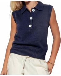 Trend:Notes - Sleeveless Knit Vest - Lyst