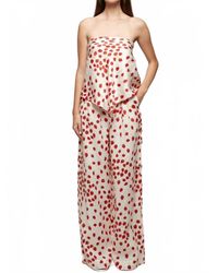 SWF - Pleated Wide Leg Pants - Lyst