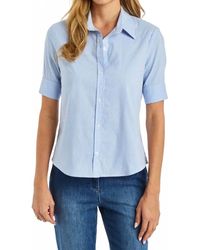 Drew - Lotus Button Down Top - Lyst