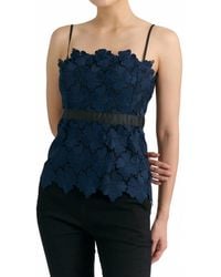 Cartolina Nantucket - Romita Peplum Top - Lyst