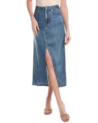 Rag & Bone - Liquid Miramar Clara Midi Skirt - Lyst