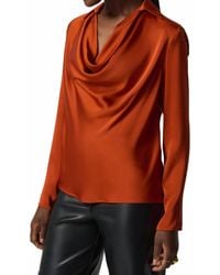 Joseph Ribkoff - Tandoori Satin Blouse - Lyst