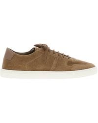 Common Projects - Suede Low-Top Sneakers With Lace-Up Closure - Lyst