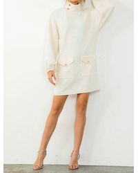 Thml - Textured Mini Dress - Lyst