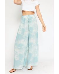 Olivaceous - Wide Leg Drawstring Pant - Lyst