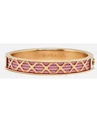 Charriol - Forever Pvd Coated Steel Rose Tone Bangle Bracelet - Lyst