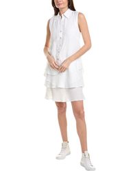 Finley - Jasmine Linen Mini Dress - Lyst