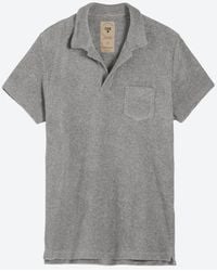 Oas - Solid Terry Polo - Lyst