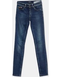Just Cavalli - Stretch Denim Skinny Leg Jeans - Lyst