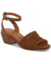 Lucky Brand - Modessa Leather Ankle Strap Heels - Lyst