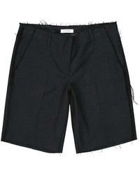 Dondup - Virgin Wool Bermuda Shorts - Lyst
