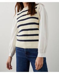 Rails - Bambi Sweater Vest W/ Contrasting Sleeves - Lyst
