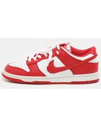 Nike - University/ Leather Sp St. John's Dunk Low Sneakers - Lyst