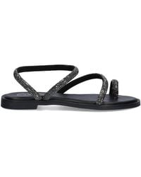 Exe' - Strap Flat Sandal - Lyst