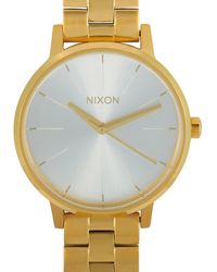 Nixon - Kensington Gold-tone Watch A099-508-00 - Lyst