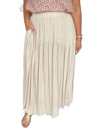 Doe And Rae - Yoke Front Maxi Skirt - Lyst