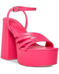 Madden Girl - Jadda Chunky Ankle Strap Platform Sandals - Lyst