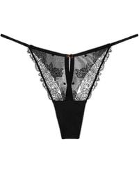 Ajour - Zarzuela Lace Adjustable G-String - Lyst