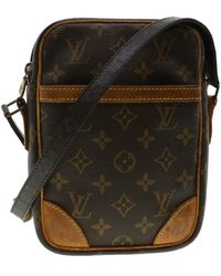 Louis Vuitton Danube M45266 Brown Monogram Shoulder Bag 11562