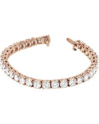 Diana M. Jewels - 4.59 Carat Diamond Tennis Bracelet - Lyst