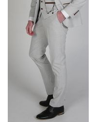 Paul Andrew - Mark Check Classic Trousers - Lyst