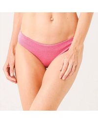 LSPACE - Sandy Shimmer Bikini Bottom - Lyst