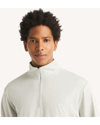 Nautica - Performance Printed Half-Zip Pullover - Lyst