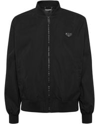 Philipp Plein - Nylon Bomber Jacket - Lyst